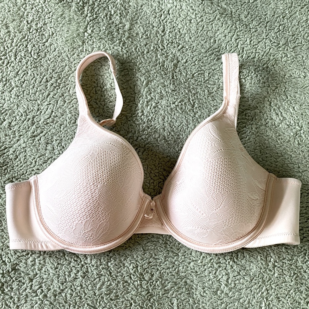 Vanity Fair Pink Lace Bra 36C